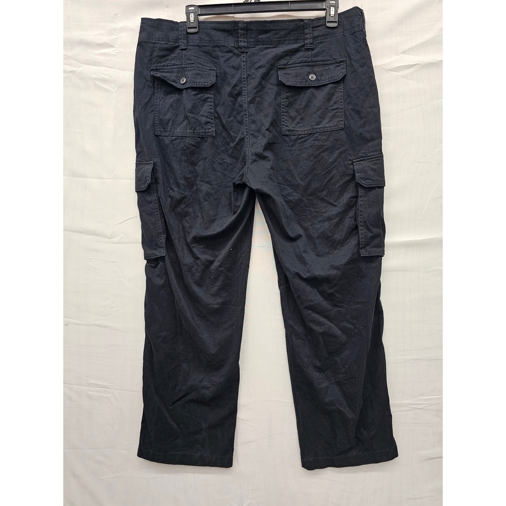 Goodfellow & Co Mens Cargo Pants Black Cotton Blend Casual Size 40x30